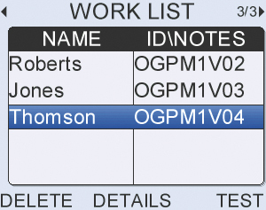 Programmable Worklist and downloadable secure database