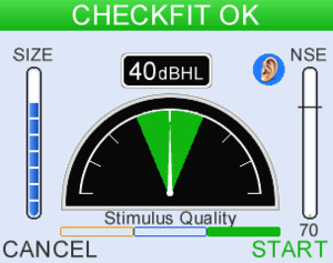Every test starts with automated ‘in-the-ear’ calibration ensuring accurate results.