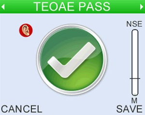 Fast and Clear Pass/Refer result Choice of overall or frequency band displays